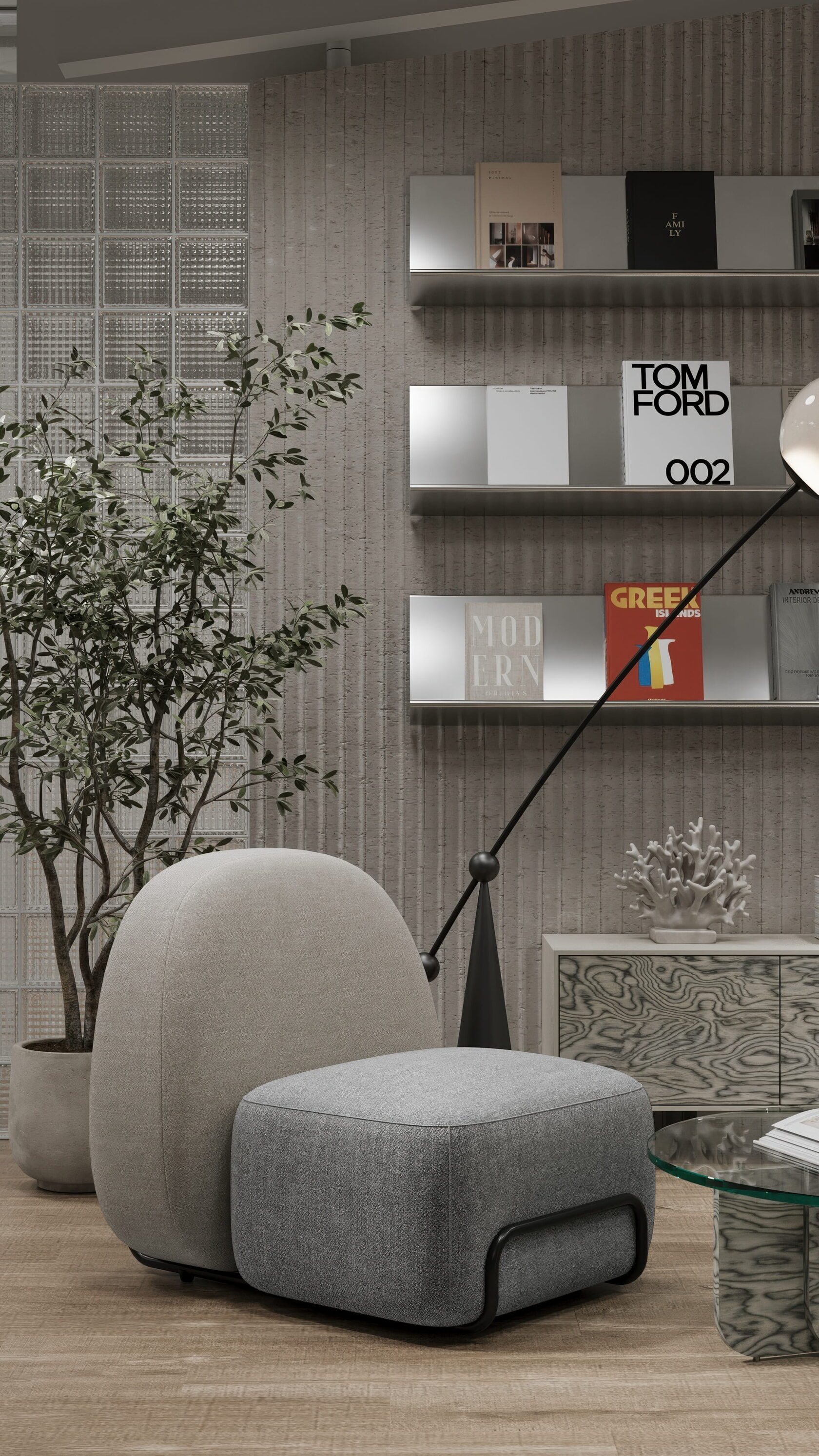 Зона знакомства с книгами Assouline